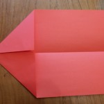 Papierflieger - Schritt 3