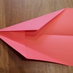 Papierflieger - Schritt 4